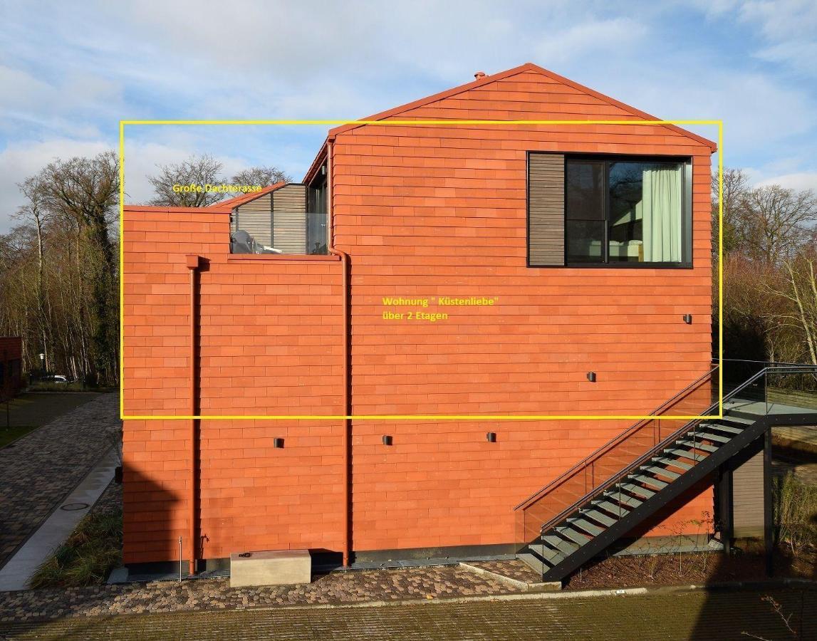 De-Ole-School-Kuestenliebe-Maisonette-Whg-15 โฮวัคท์ ภายนอก รูปภาพ