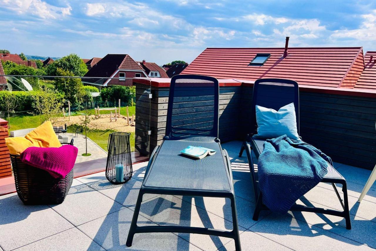De-Ole-School-Kuestenliebe-Maisonette-Whg-15 โฮวัคท์ ภายนอก รูปภาพ