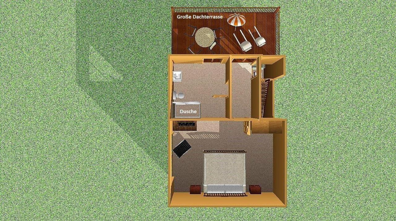 De-Ole-School-Kuestenliebe-Maisonette-Whg-15 โฮวัคท์ ภายนอก รูปภาพ